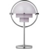 Gubi – Lampe portable Multi-lite, pale lilac et chrome