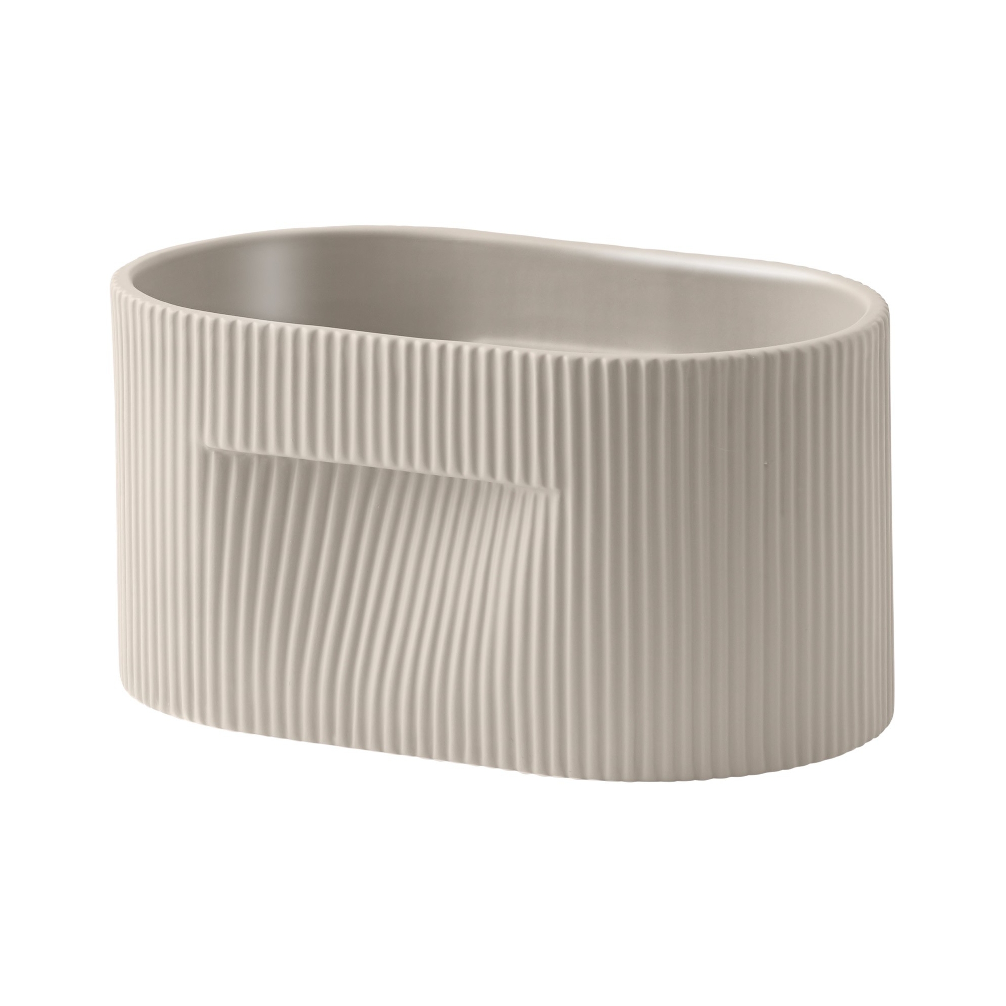 Pot Ridge – 22,5 x 15 x H13cm – Beige - Muuto