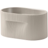 Pot Ridge – 22,5 x 15 x H13cm – Beige - Muuto