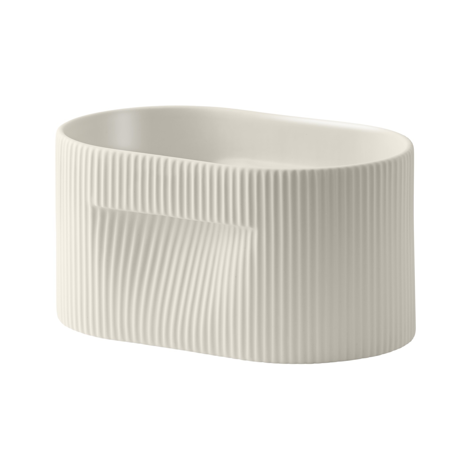 Pot Ridge – 22,5 x 15 x H13cm – Blanc cassé - Muuto