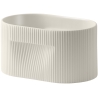 Pot Ridge – 22,5 x 15 x H13cm – Blanc cassé - Muuto