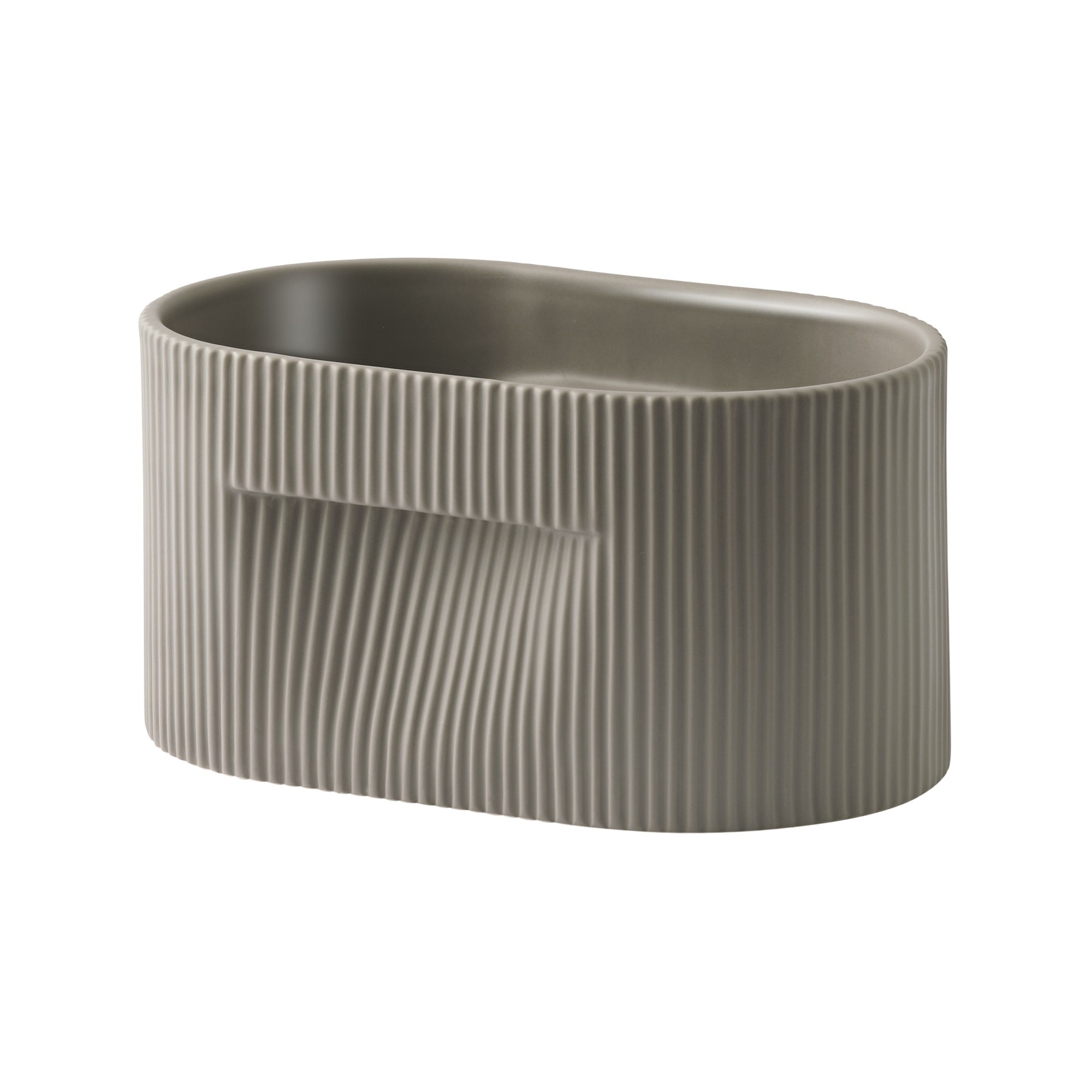 Pot Ridge – 22,5 x 15 x H13cm – Taupe - Muuto