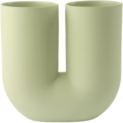 Kink vase – 27,4 x H26,3 cm – Light green - Muuto