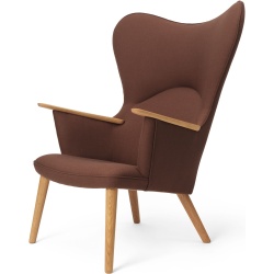 CH78 armchair – Umber 64260 + Oak Oiled - Carl Hansen & Søn