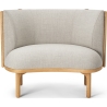 Fauteuil Sideways RF1904 – Molly 112 + Chêne huilé - Carl Hansen & Søn