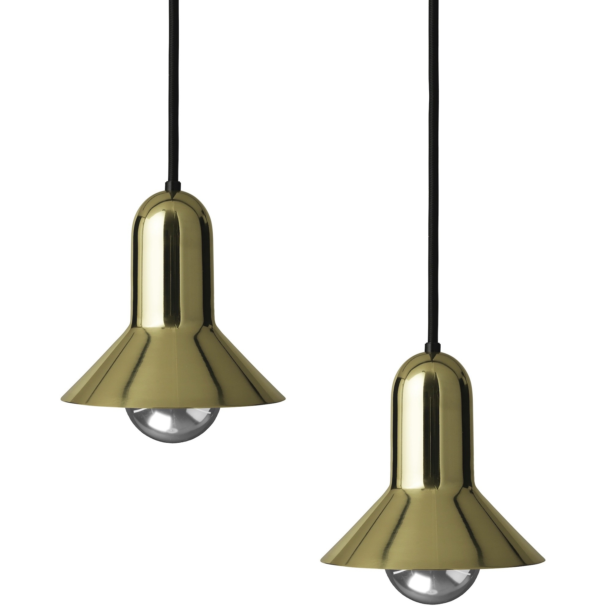 2 x Confetti BT1091 pendant – Brass - Carl Hansen & Søn