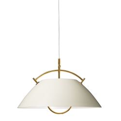 HJW37 Pendant – White + Gold – Ajustable - Carl Hansen & Søn