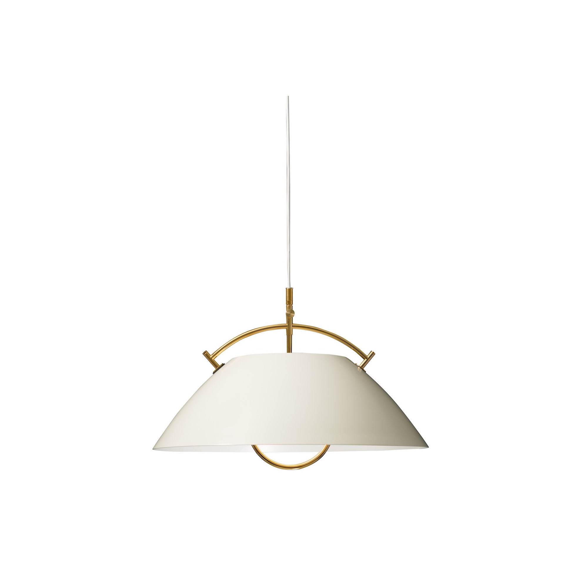 HJW37 Pendant – White + Gold – Ajustable - Carl Hansen & Søn