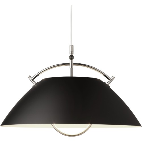 HJW37 Pendant – Black + NIckel – Fixed - Carl Hansen & Søn