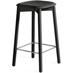 Soft Edge 82 stool oak soft black - H65 - OFFER - HAY