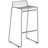 2 x Hee stools - asphalt grey - H75cm - HAY