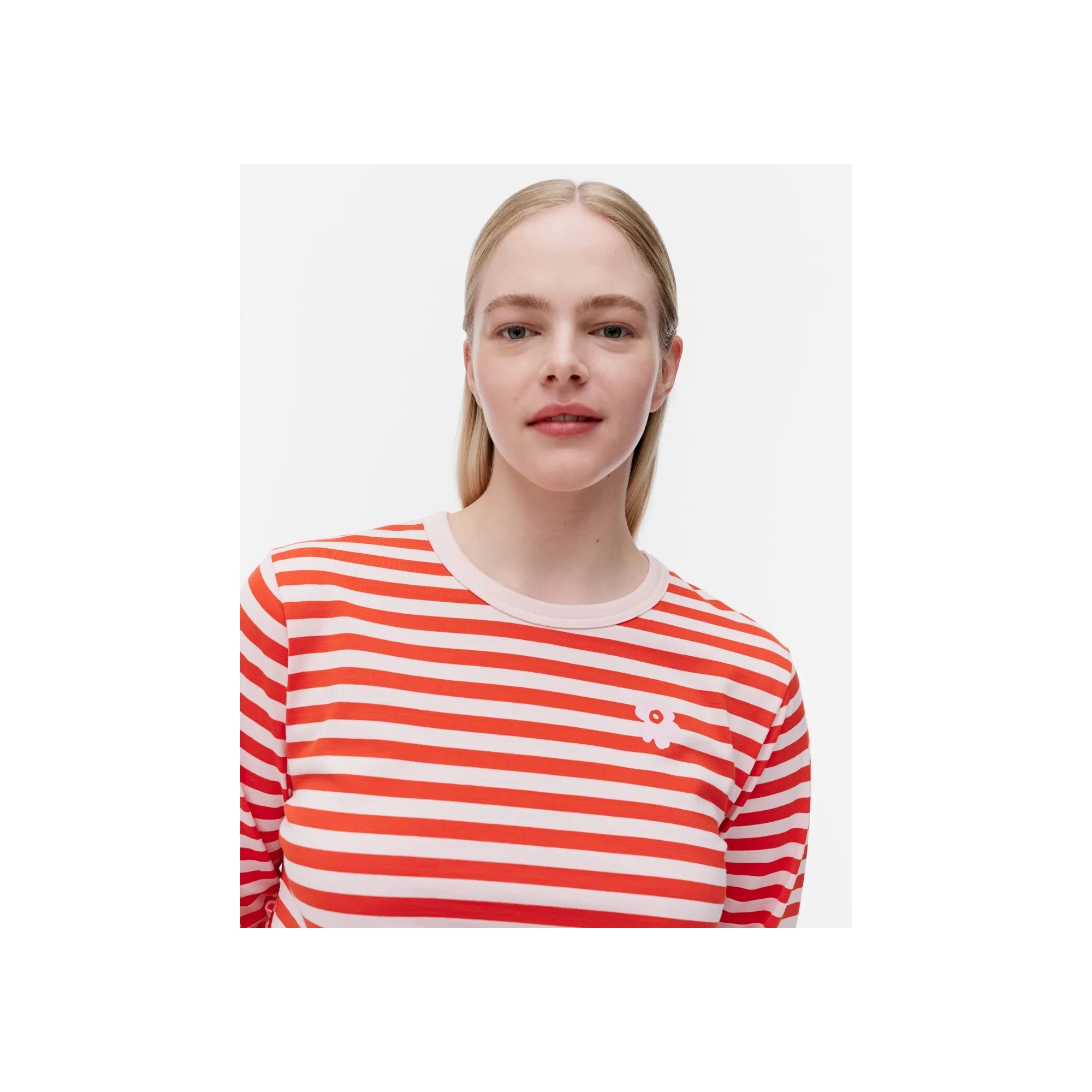 Jersey Top Tasaraita - long sleeve - 890 - Marimekko Fashion