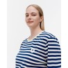 Jersey Top Tasaraita Unisex longsleeved 888 - Marimekko Fashion