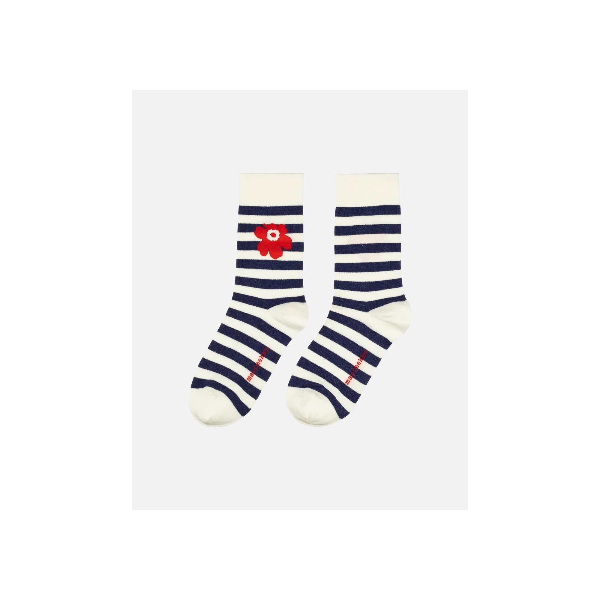 Kasvaa Tasaraita Unikko One socks 550 - Marimekko