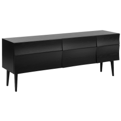 large sideboard black Reflect - Muuto