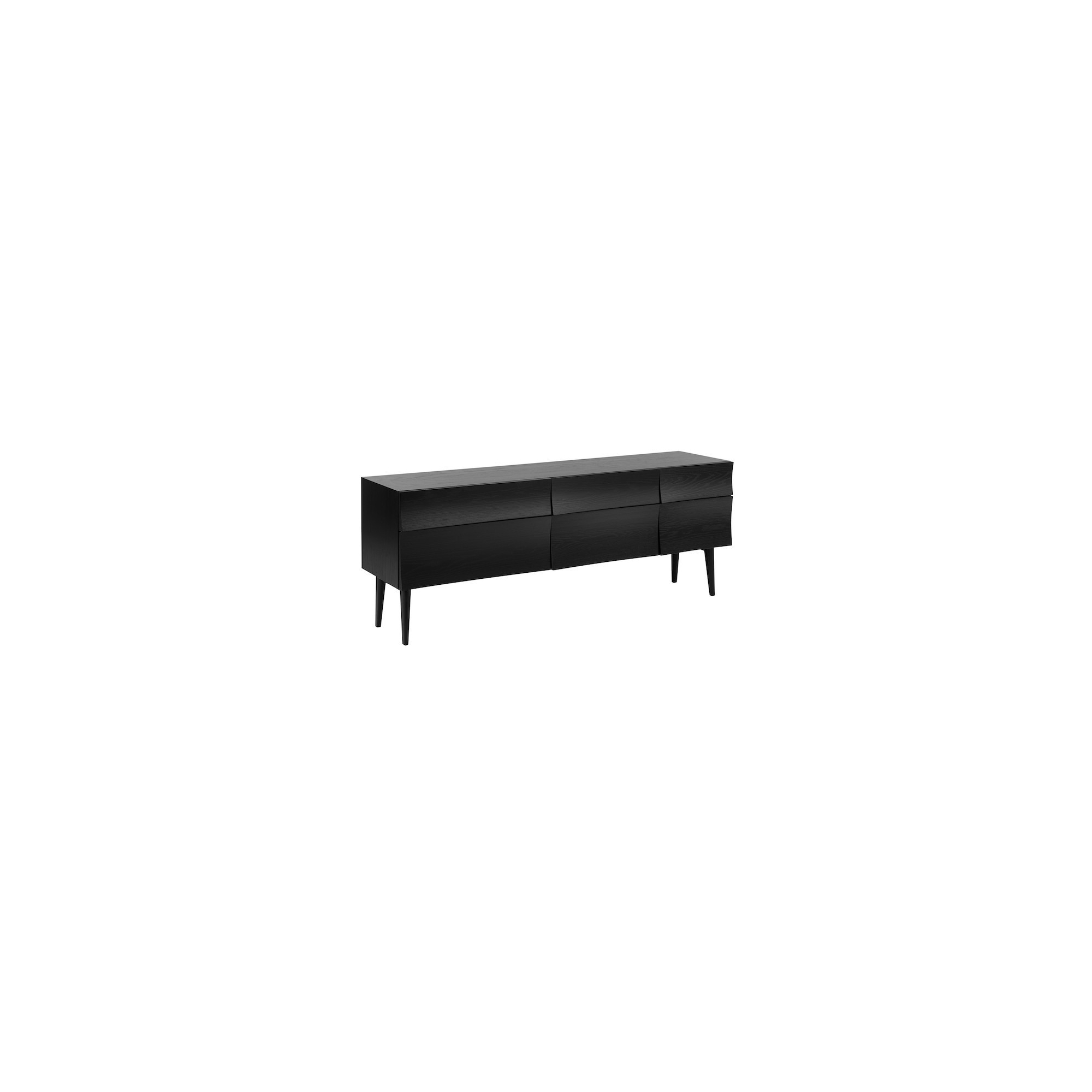 large sideboard black Reflect - Muuto