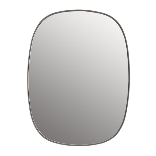 Grey / Clear, small - Framed Mirror - OFFER