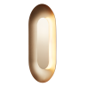 Nuura – Small brass Sasi wall lamp