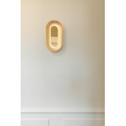 Nuura – Small brass Sasi wall lamp