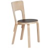 66 chair - birch + black linoleum - OFFER - Artek