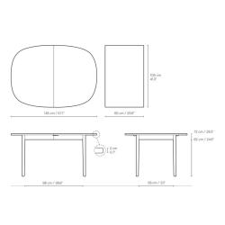 Carl Hansen & Søn – OW224 Table – Ole Wanscher (1962)