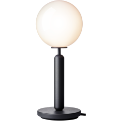 Nuura – Miira table lamp rock grey and white opal glass