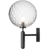 Nuura – Miira Outdoor wall lamp, black and white opal glass