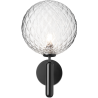 Nuura – Miira Outdoor wall lamp, black and white opal glass