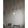 Nuura – Miira 1 pendant, brass and clear glass