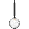 Nuura – Miira 1 pendant, rock grey and clear glass