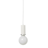 Collect Lighting - Socket Pendant Low - White - Ferm Living