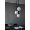 Nuura – Miira 3 Large pendant, rock grey and white opal glass