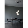 Nuura – Miira 3 Large pendant, rock grey and white opal glass