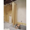 Rideau de douche Chambray - Jaune chaud/Parchemin - Ferm Living