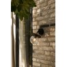 Nuura – Liila Outdoor wall lamp, black and clear glass