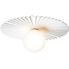 Nuura – Liila Muuse Small wall / ceiling lamp, white and white opal glass