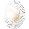 Nuura – Liila Muuse Small wall / ceiling lamp, white and white opal glass