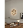 Nuura – Liila Star wall / ceiling lamp, nordic gold and clear glass