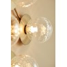 Nuura – Liila 12 wall / ceiling lamp, nordic gold and clear glass