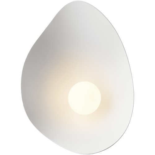 Nuura – Florii 1 wall lamp white and dark bronze