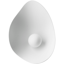 Nuura – Florii 1 wall lamp white and dark bronze