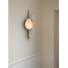 Nuura – Florii 3 wall lamp white and dark bronze