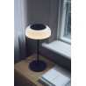 Nuura – Blossi table lamp, black and white opal glass