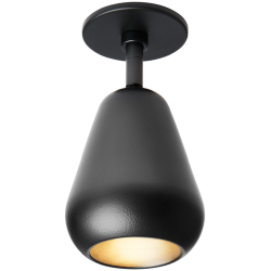 Nuura – Anoli Spot recessed, black and black lampshade