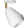 Nuura – Anoli Spot Track, nordic gold and white lampshade