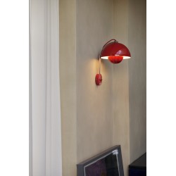 &Tradition – FlowerPot VP8 wall lamp, vermilion red