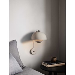 &Tradition – FlowerPot VP8 wall lamp, matt light grey