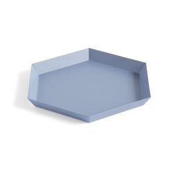 Kaleido tray - S - dusty blue - HAY