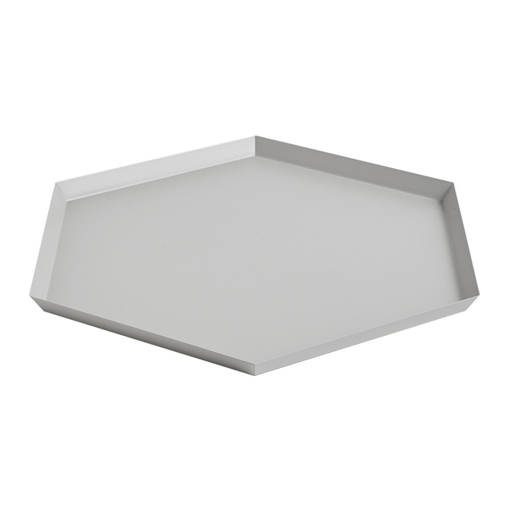 Kaleido tray - L - grey - HAY