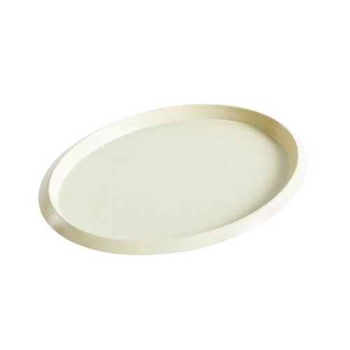 Ellipse tray - S - light yellow - HAY